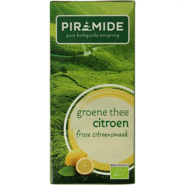 Piramide Groene thee met citroen