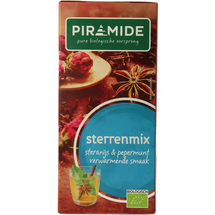 Piramide Sterrenmix thee