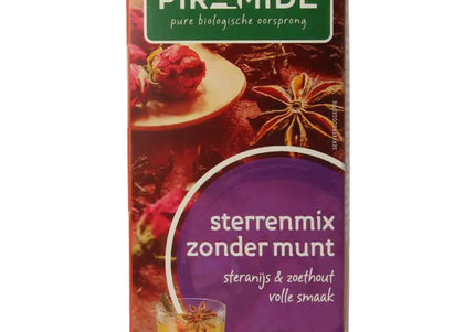 Piramide Sterrenmix zonder munt thee
