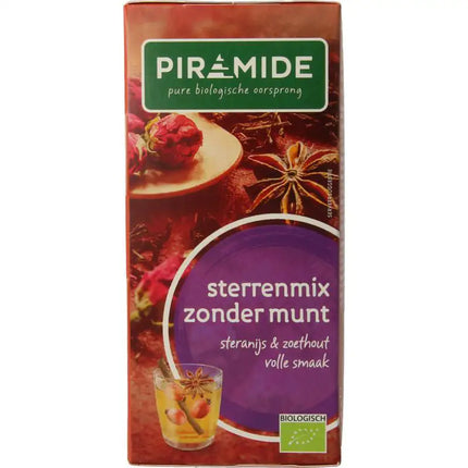 Piramide Sterrenmix zonder munt thee