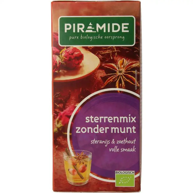 Piramide Sterrenmix zonder munt thee