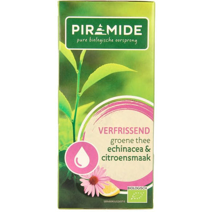 Piramide Verfrissend groene thee echinacea  & citroensmaak