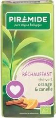 Piramide Verwarmend groene thee sinaasappel & kaneel