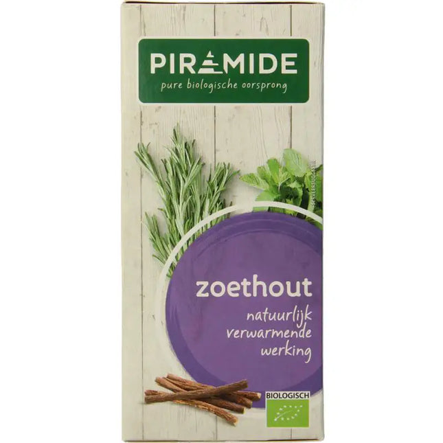 Piramide Zoethout thee