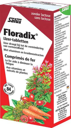 Salus Floradix ijzer tabletten