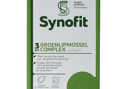 Synofit 3 in 1 Groenlipmossel complex