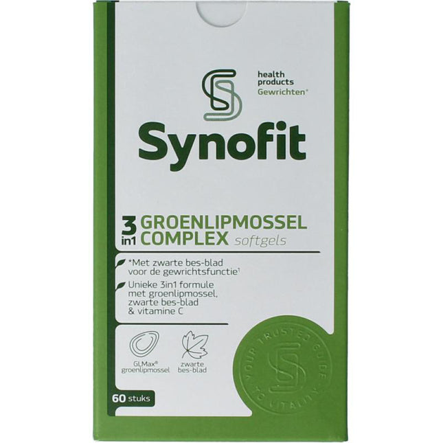 Synofit 3 in 1 Groenlipmossel complex
