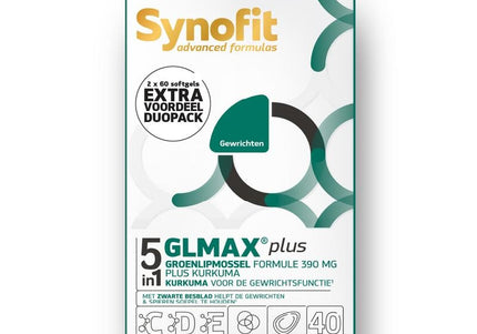 Synofit GLMAX 5-in-1 plus groenlipmossel