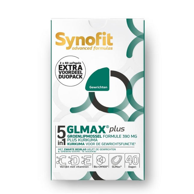 Synofit GLMAX 5-in-1 plus groenlipmossel