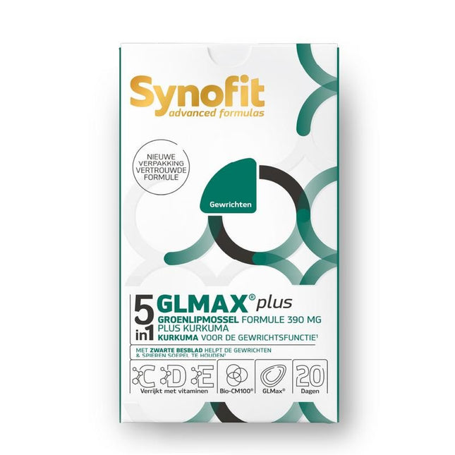 Synofit GLMAX 5-in-1 plus groenlipmossel
