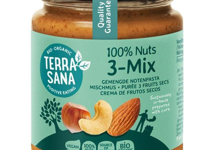 TerraSana 3 mix notenpasta zonder pinda