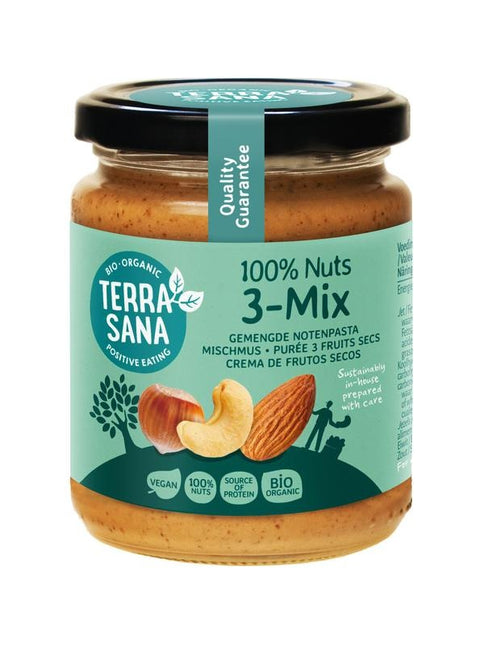 TerraSana 3 mix notenpasta zonder pinda