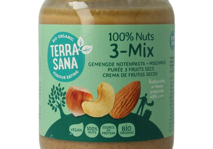 TerraSana 3 mix notenpasta zonder pinda
