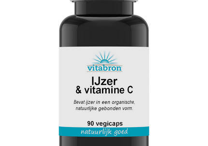 Vitabron IJzer bisglycinaat & vitamine C