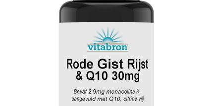Vitabron Rode Gist Rijst & Q10
