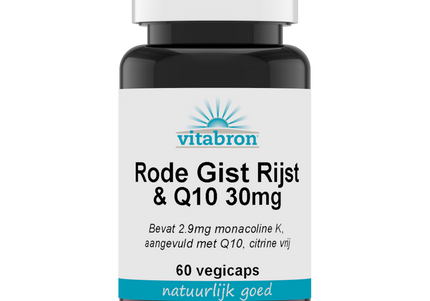 Vitabron Rode Gist Rijst & Q10