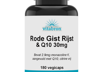 Vitabron Rode Gist Rijst & Q10