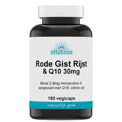 Vitabron Rode Gist Rijst & Q10