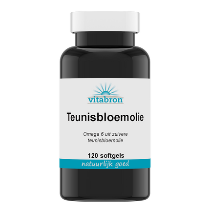 Vitabron Teunisbloemolie 500mg