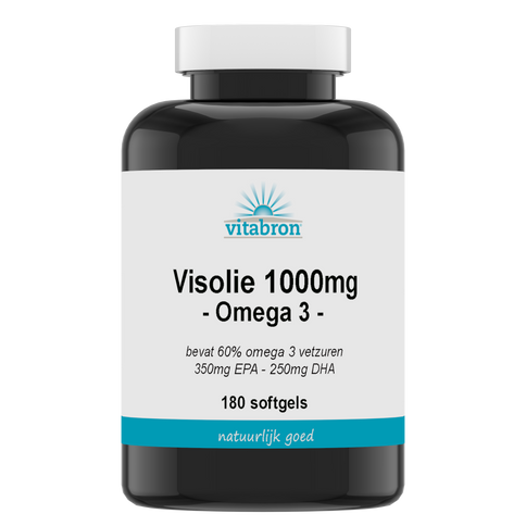 Vitabron Visolie 1000mg | 350 mg EPA & 250 mg DHA