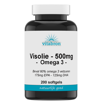 Vitabron Visolie 500mg