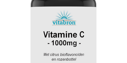 Vitabron Vitamine C 1000mg met bioflavonoïden & rozenbottel