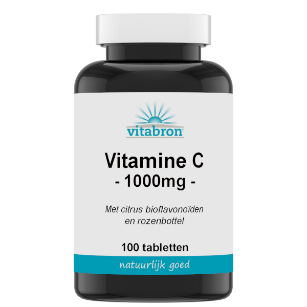 Vitabron Vitamine C 1000mg met bioflavonoïden & rozenbottel