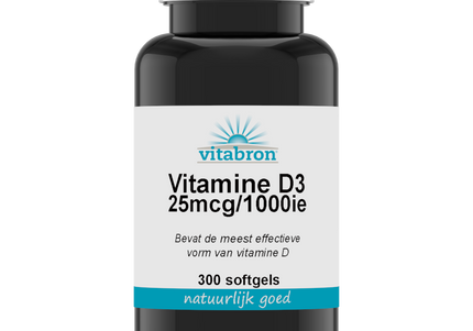 Vitabron Vitamine D3 25mcg | 1000 IE