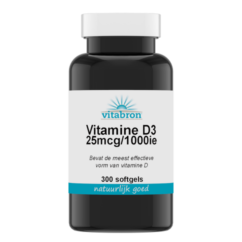 Vitabron Vitamine D3 25mcg | 1000 IE