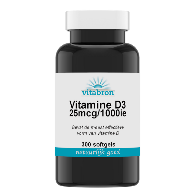 Vitabron Vitamine D3 25mcg | 1000 IE