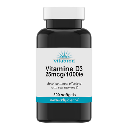 Vitabron Vitamine D3 25mcg/1000ie