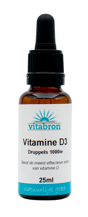 Vitabron Vitamine D3 druppels 25 mcg/1000ie