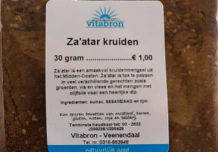 Vitabron Za'atar kruiden