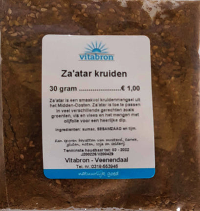 Vitabron Za'atar kruiden