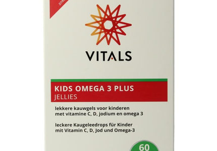 Vitals Kids omega 3 plus jellies