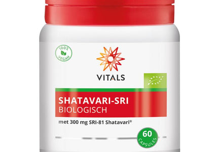 Vitals Shatavari-SRI Biologisch