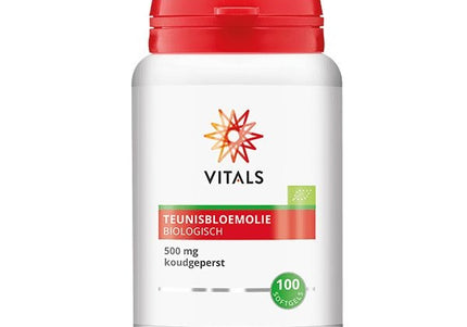 Vitals Teunisbloemolie 500mg bio
