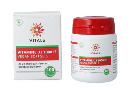 Vitals Vitamine D3 1000IE vegan