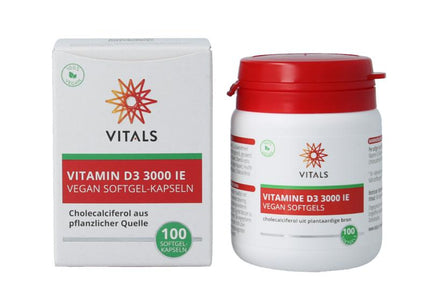 Vitals Vitamine D3 3000 IE (75 mcg)