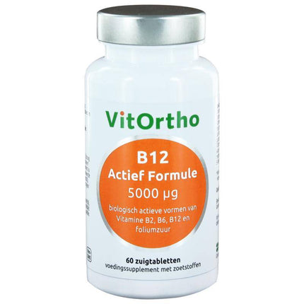 Vitortho B12 actief formule 5000 mcg