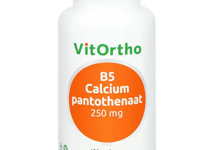 Vitortho B5 calcium pantothenaat 250mg