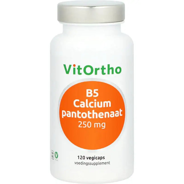 Vitortho B5 calcium pantothenaat 250mg