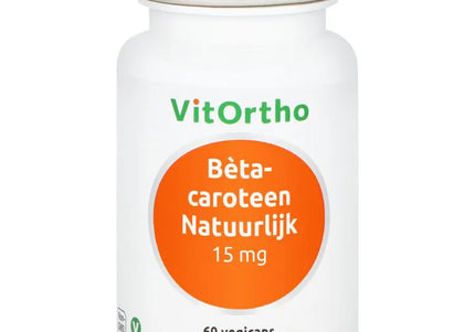 Vitortho Beta-caroteen natuurlijk 15mg