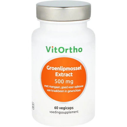 Vitortho Groenlipmossel extract 500 mg