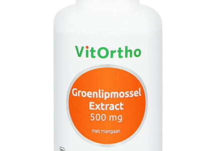 Vitortho Groenlipmossel extract 500 mg
