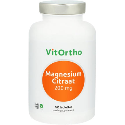Vitortho Magnesium citraat 200 mg