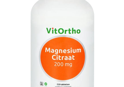 Vitortho Magnesium citraat 200 mg