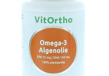 Vitortho Omega-3 Algenolie - EPA 75 mg | DHA 150 mg vegan