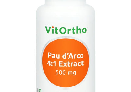 Vitortho Pau d'arco extract 500 mg
