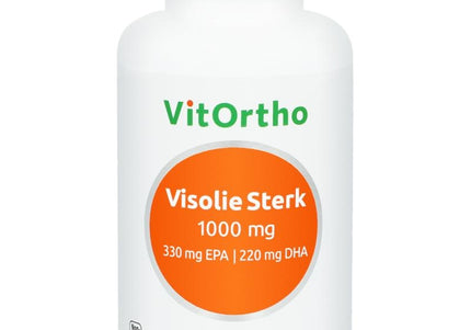 Vitortho Visolie Sterk 1000mg 330mg EPA 220mg DHA